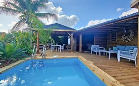 Bungalow l'Anjou Créole Sainte Anne Guadeloupe