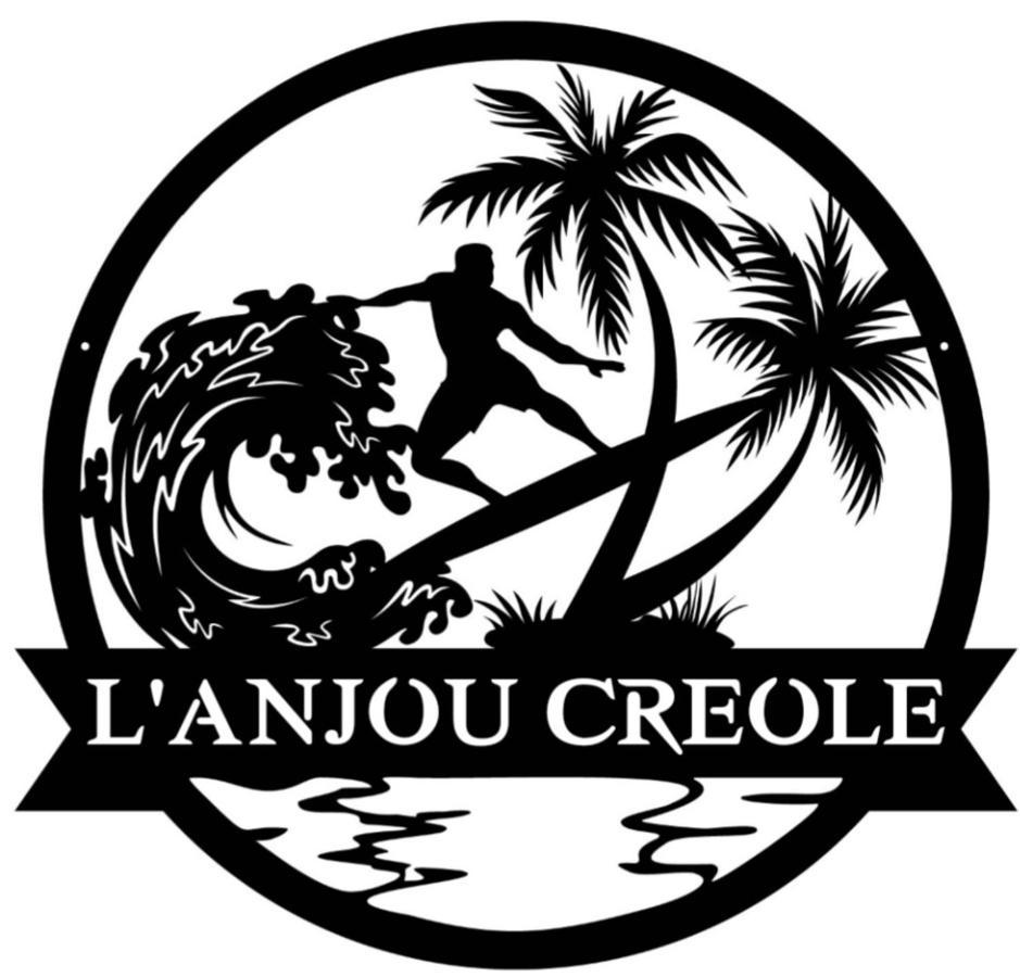 Bungalow l'Anjou Créole Sainte Anne Guadeloupe Extérieur photo
