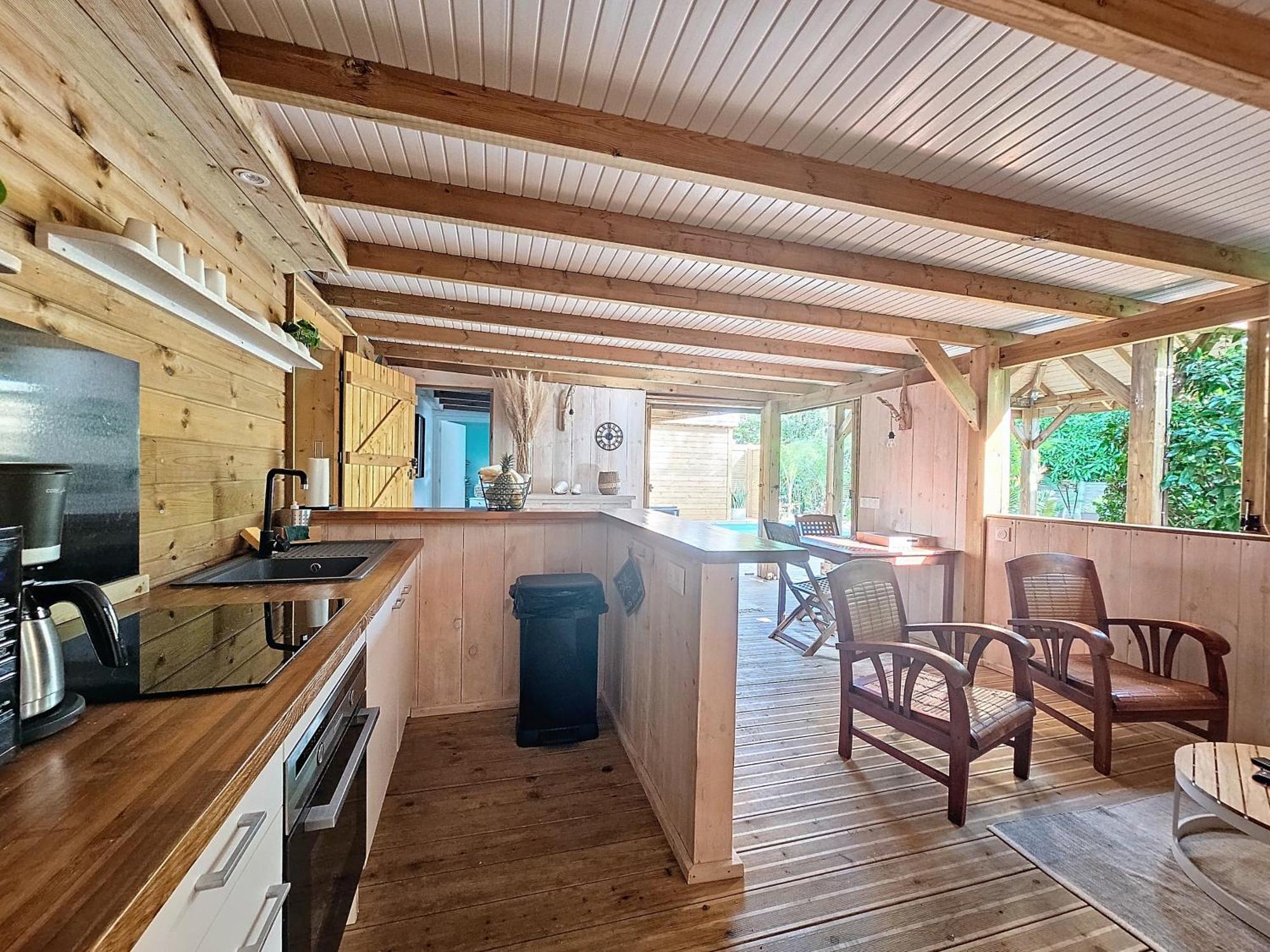Bungalow l'Anjou Créole Sainte Anne Guadeloupe Extérieur photo
