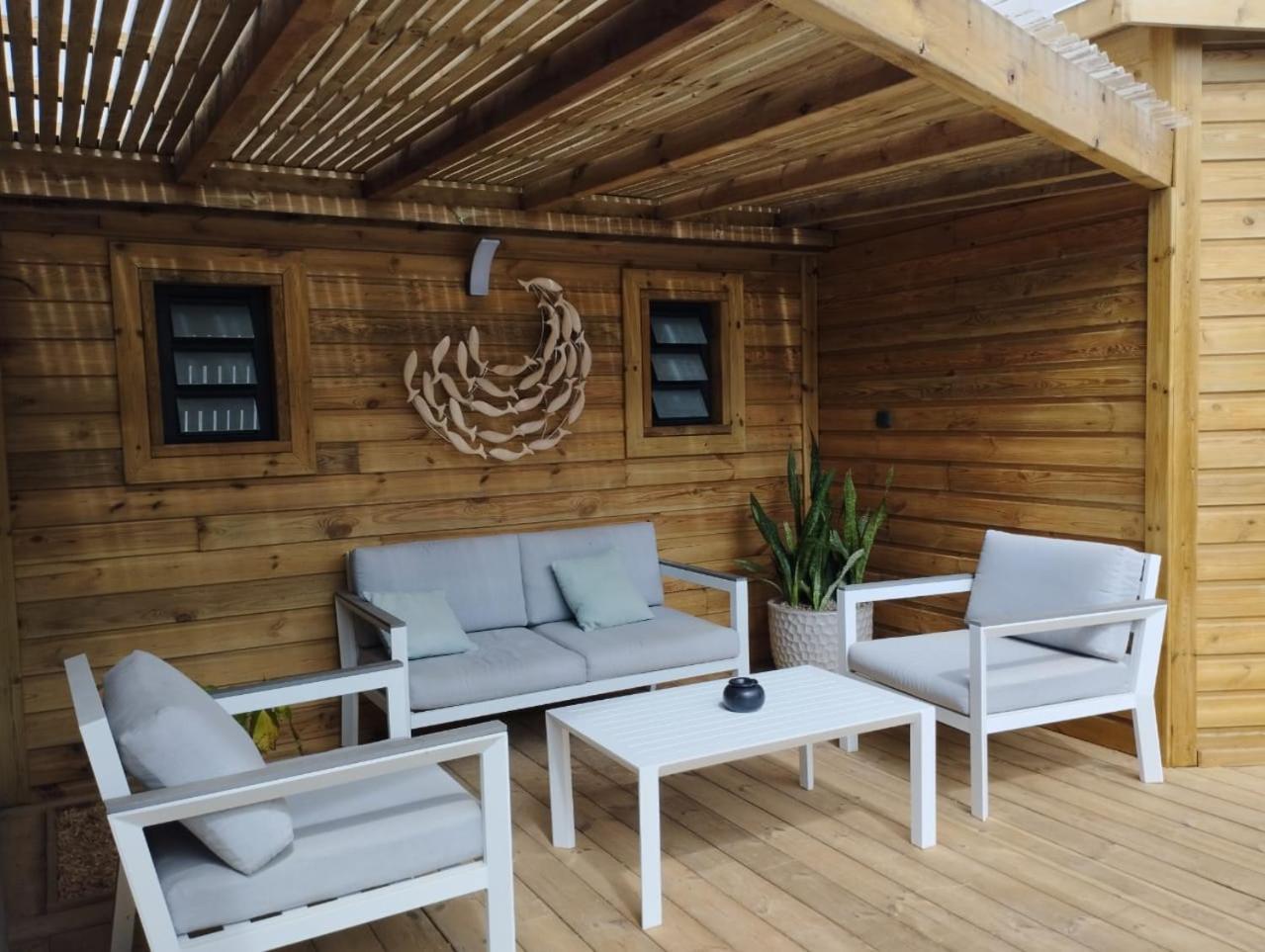Bungalow l'Anjou Créole Sainte Anne Guadeloupe Extérieur photo