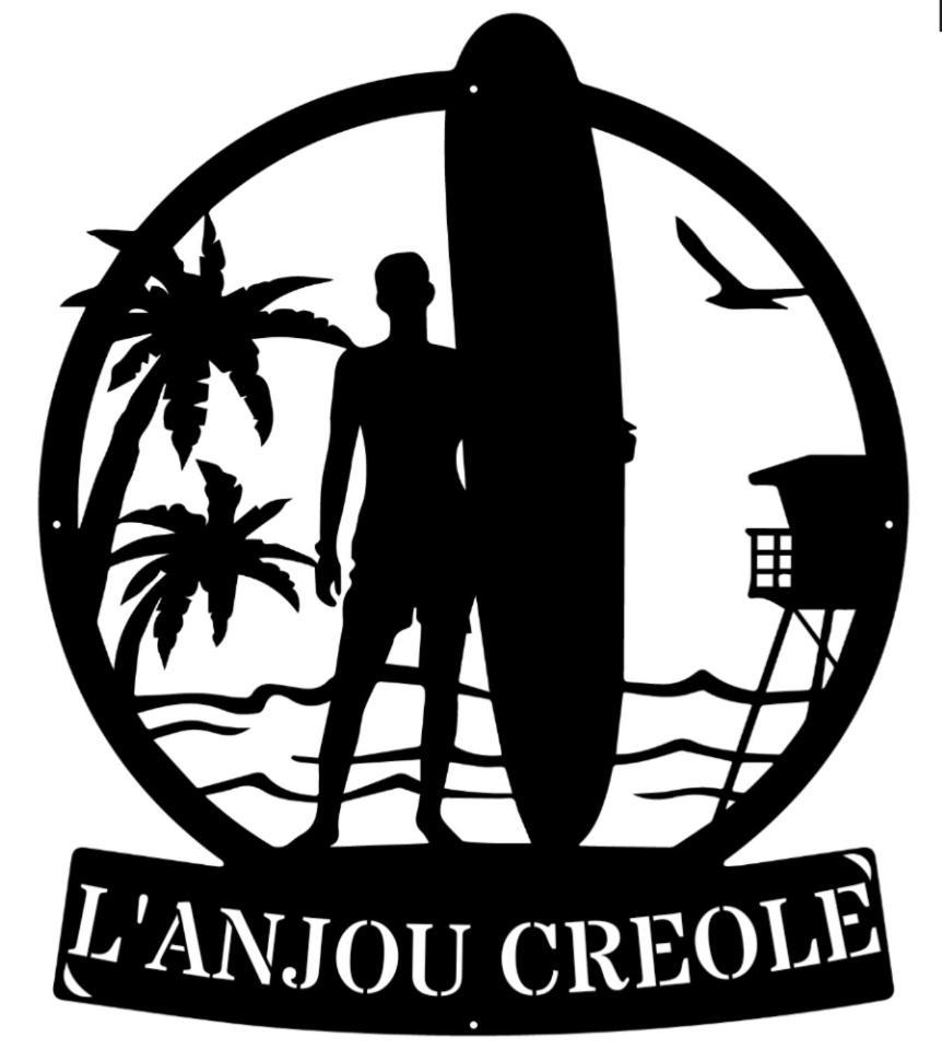 Bungalow l'Anjou Créole Sainte Anne Guadeloupe Extérieur photo